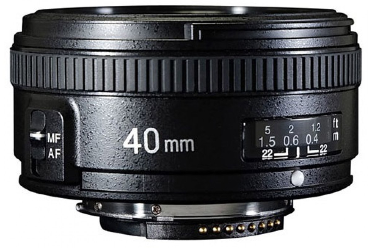 Объектив Yongnuo AF 40mm f/2.8 Nikon F в магазине RentaPhoto.Store