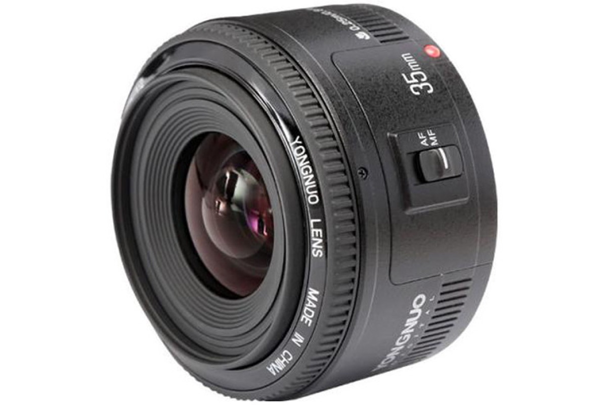 Объектив Yongnuo YN 35mm f/2 Canon EF в магазине RentaPhoto.Store