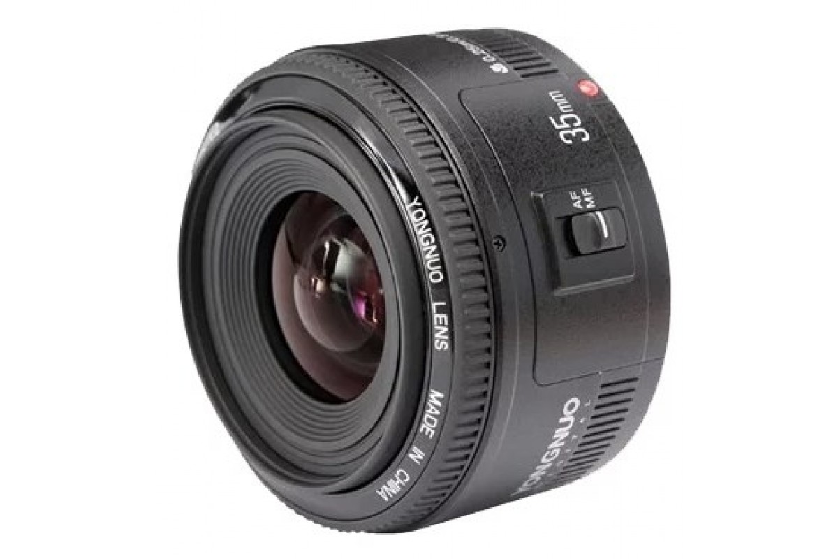 Объектив Yongnuo AF 35mm f/2 Nikon F в магазине RentaPhoto.Store