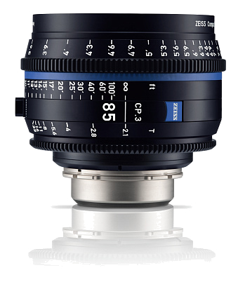 Кинообъектив ZEISS Compact Prime CP.3 XD T2.1/85 T* - metric PL, байонет PL в магазине RentaPhoto.Store
